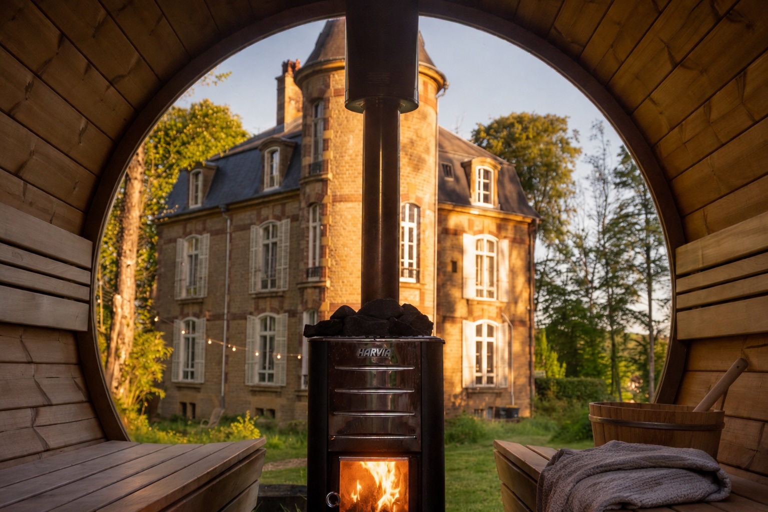 chateau guillermo nature sauna